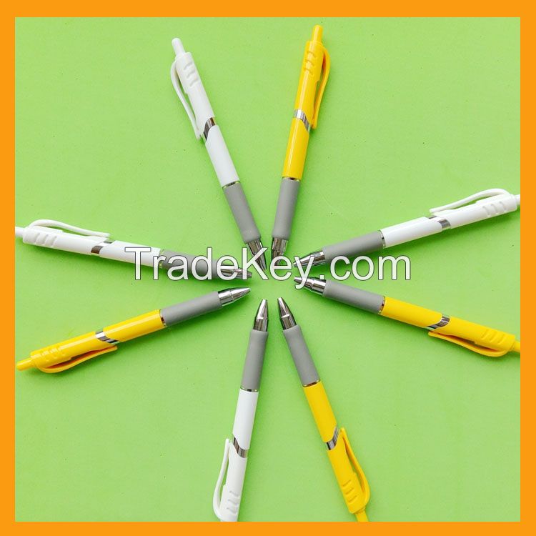 Simple and new design promotional plastic ball point pen