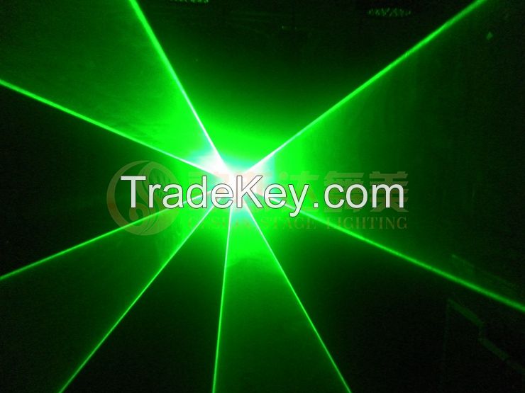 3w green laser stage lighting