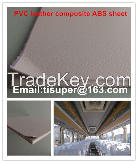 pvc leather composite abs board used for vehicle