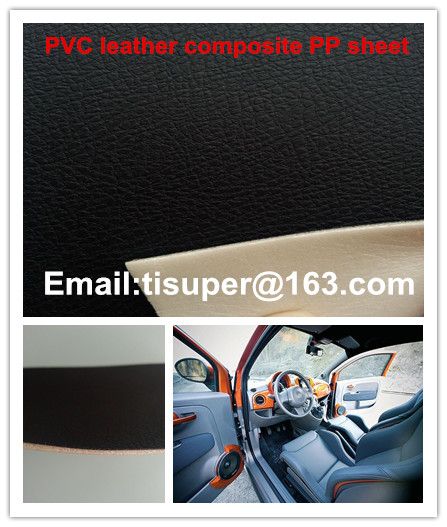 pvc leather composite pp sheet for vehicle