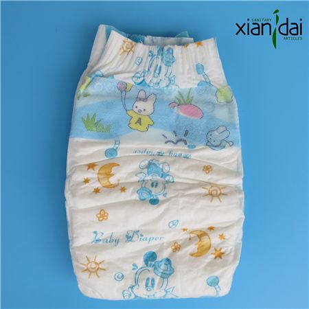 Disposable Baby Diaper with super absorbent SAP