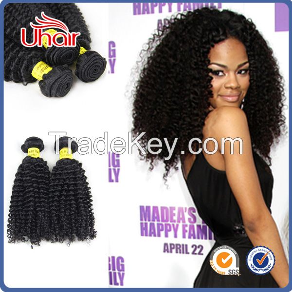 Tangle and shedding free afro kinky curly hair cheap kinky curly hair weft afro kinky curly weaving hair
