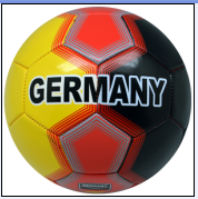 Size 5 Customized Machine Sewn Football With Country Name