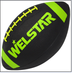 Low price rubber American football
