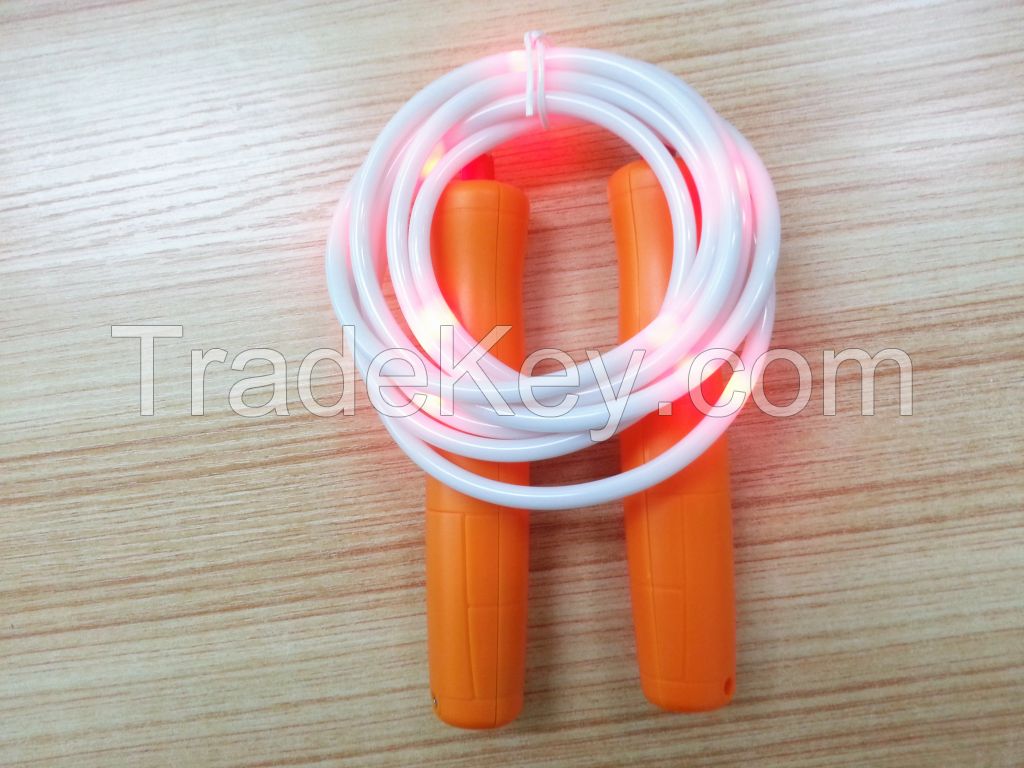 2015 Hot sale electronic skipping rope led skipping rope light up jump rope