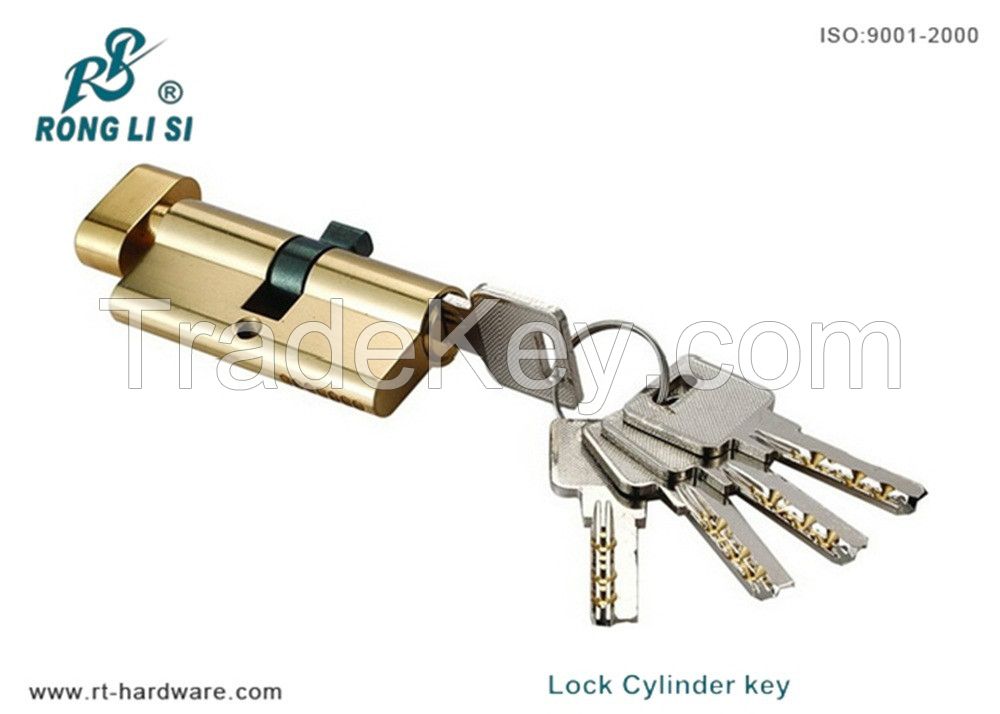 High quality of cylinder lock (with compurter & normal key)  