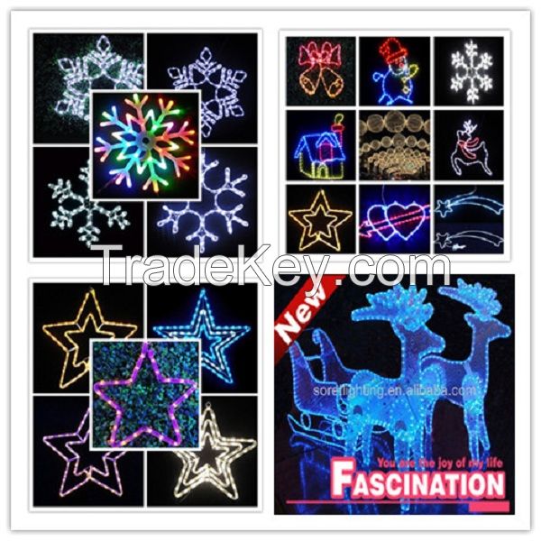 led christmas decorative lights snowman led motif light