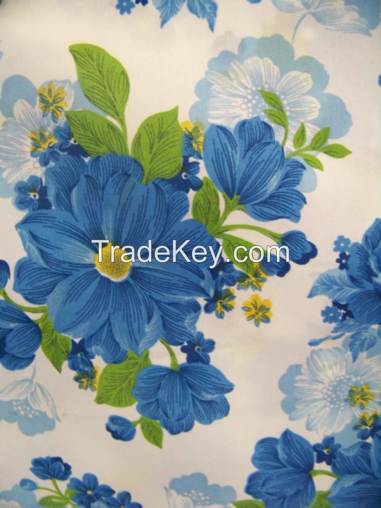 high quality  flower printing cloth 