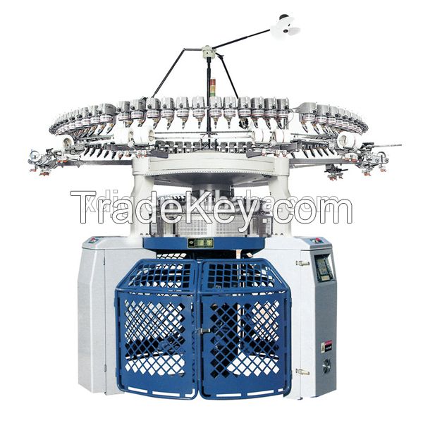 Single jersey circular knitting machine