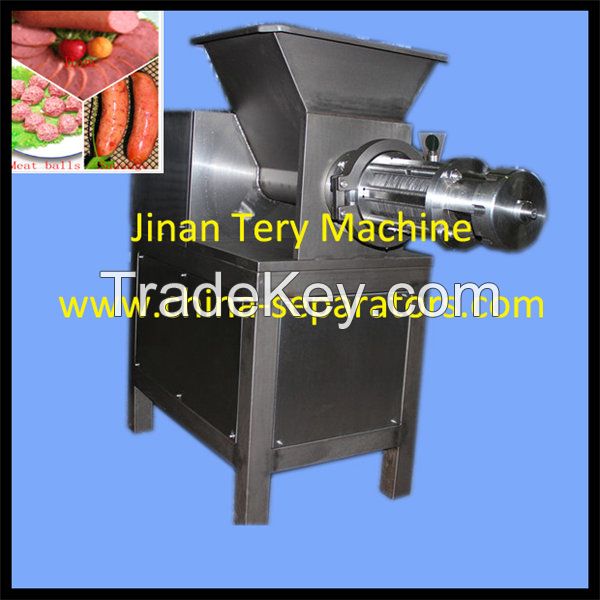 Economical type chicken bone and meat separator