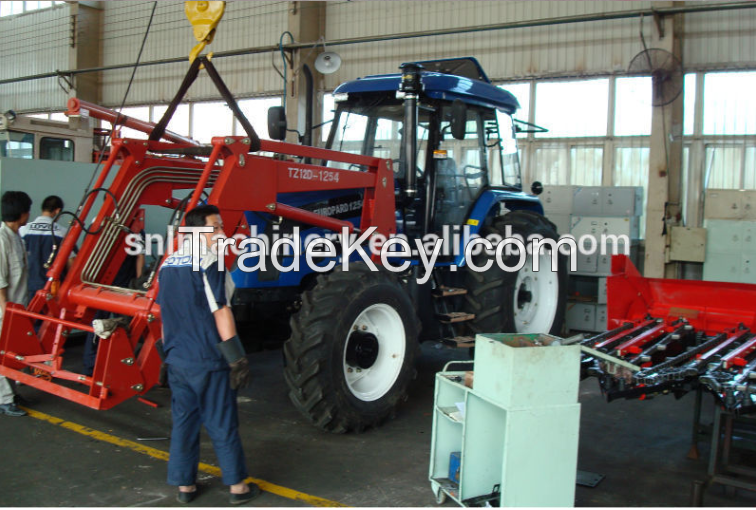 wheel drive tractor with front loader used