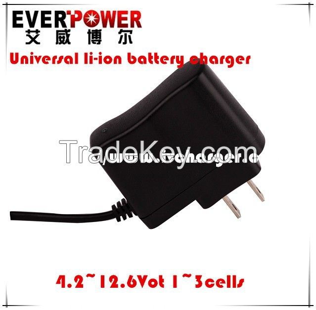 18650 battery charger--Everpower 4.2V trickel battery charger EP-3PL0504S