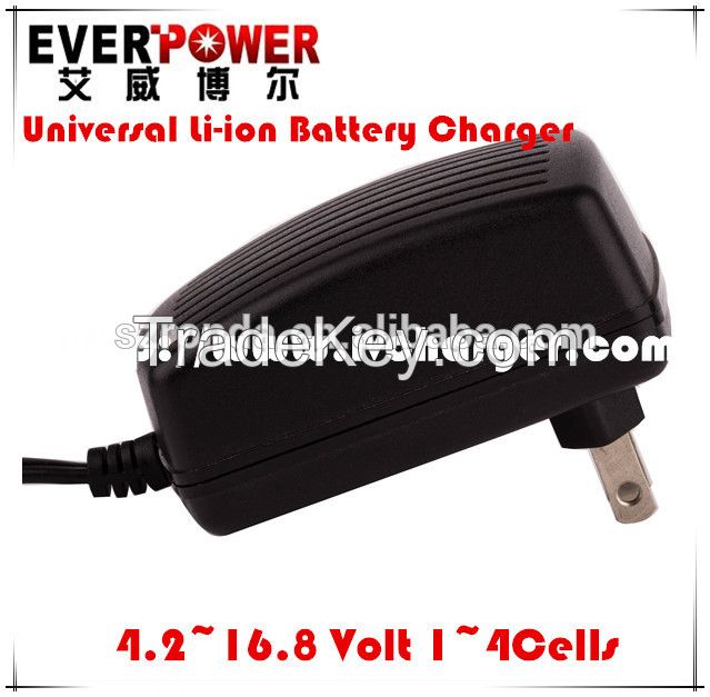 18650 battery charger--Everpower 4.2V trickel battery charger EP-3PL0504S