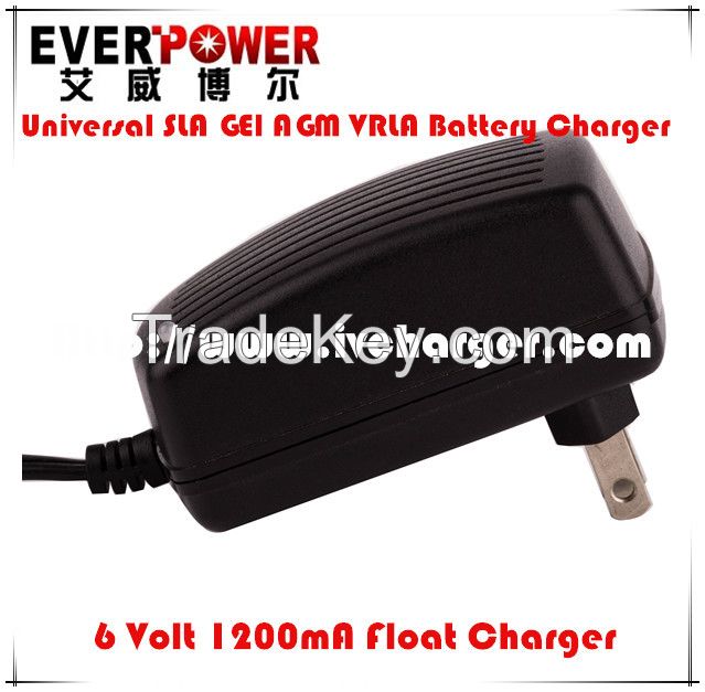 Electric standard battery use 6 volt battery charger for kids toy EP-3PA1007sw