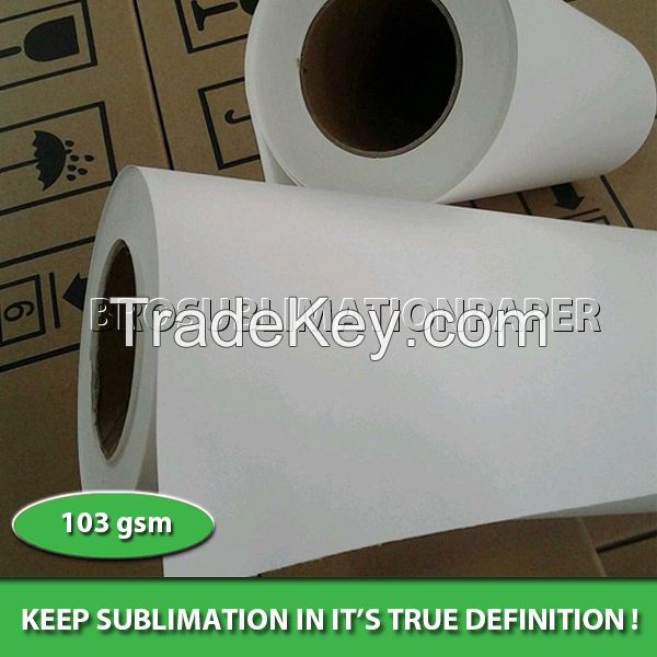 Economic 90g Sublimation Paper 60"*100m