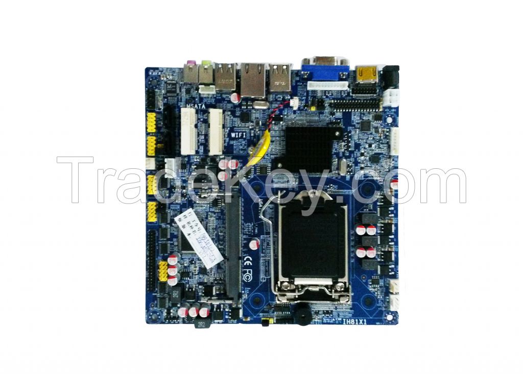 2042-1 ITX-HCM81X61A, Intel core i7, core i5, core i3i processor