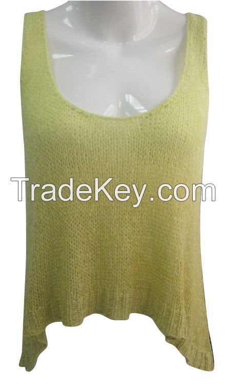 Computer Knitted Ladies Fashion Vest