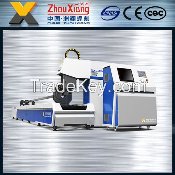 zhouxiang factory price metal pipe fiber laser cutting machine