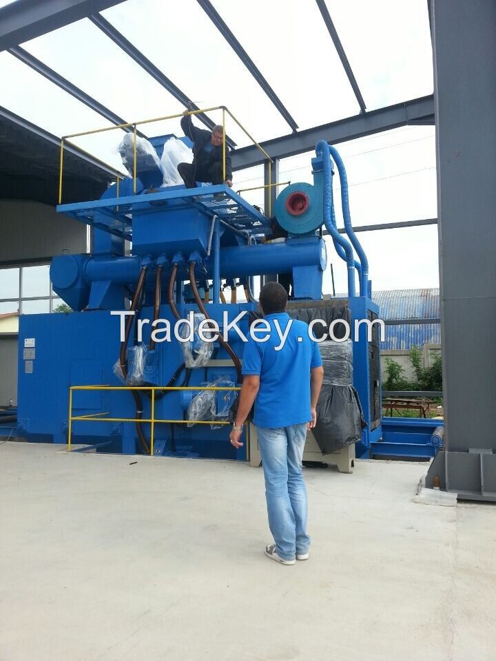 H beam production line Shot Blasting and Cleaning Machine