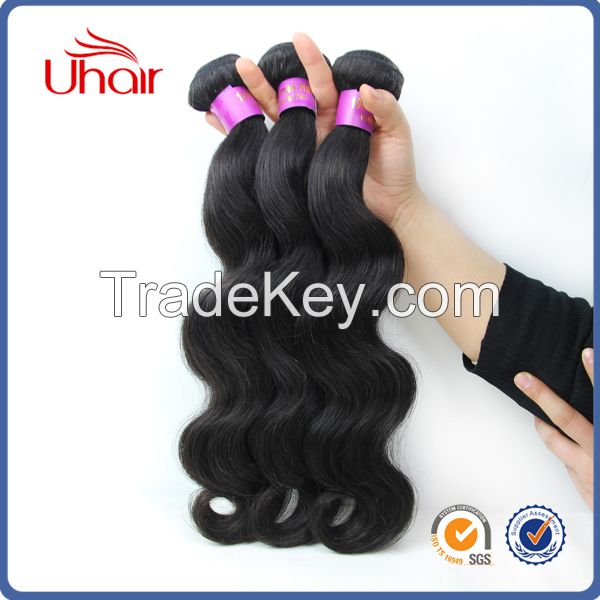 In stock 100 percent raw virgin brazilian hair fast delivery dhl hot selling body wave virgin brazilian hair