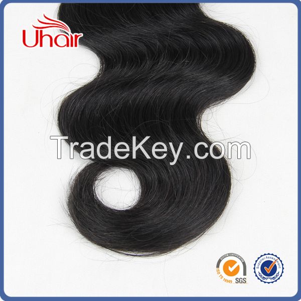 Fashion style body wave color 4 100 percent raw virgin brazilian hair charming wholesale brazilian hair 