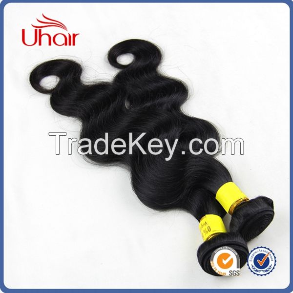 High Quality Wholesale Natural Colour 100% Unprocessed Virgin Peruvian Hair Beautiful 8a Body Wave Hair 