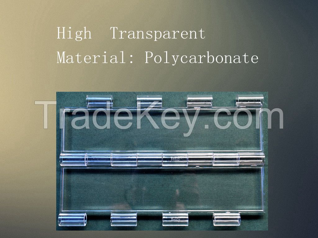 Crystal  rolling shutter slat for show window