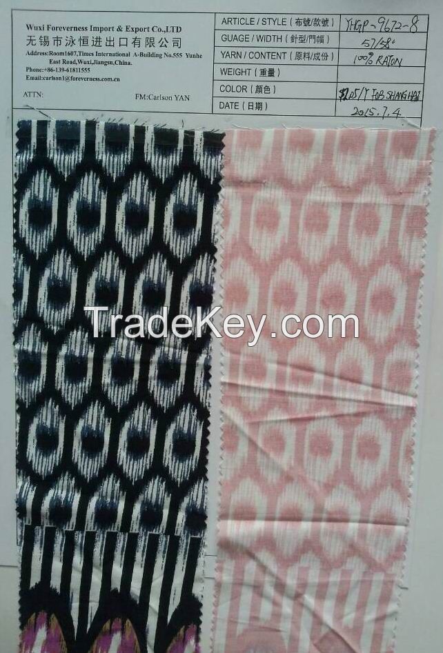 RAYON PRINTED FABRIC