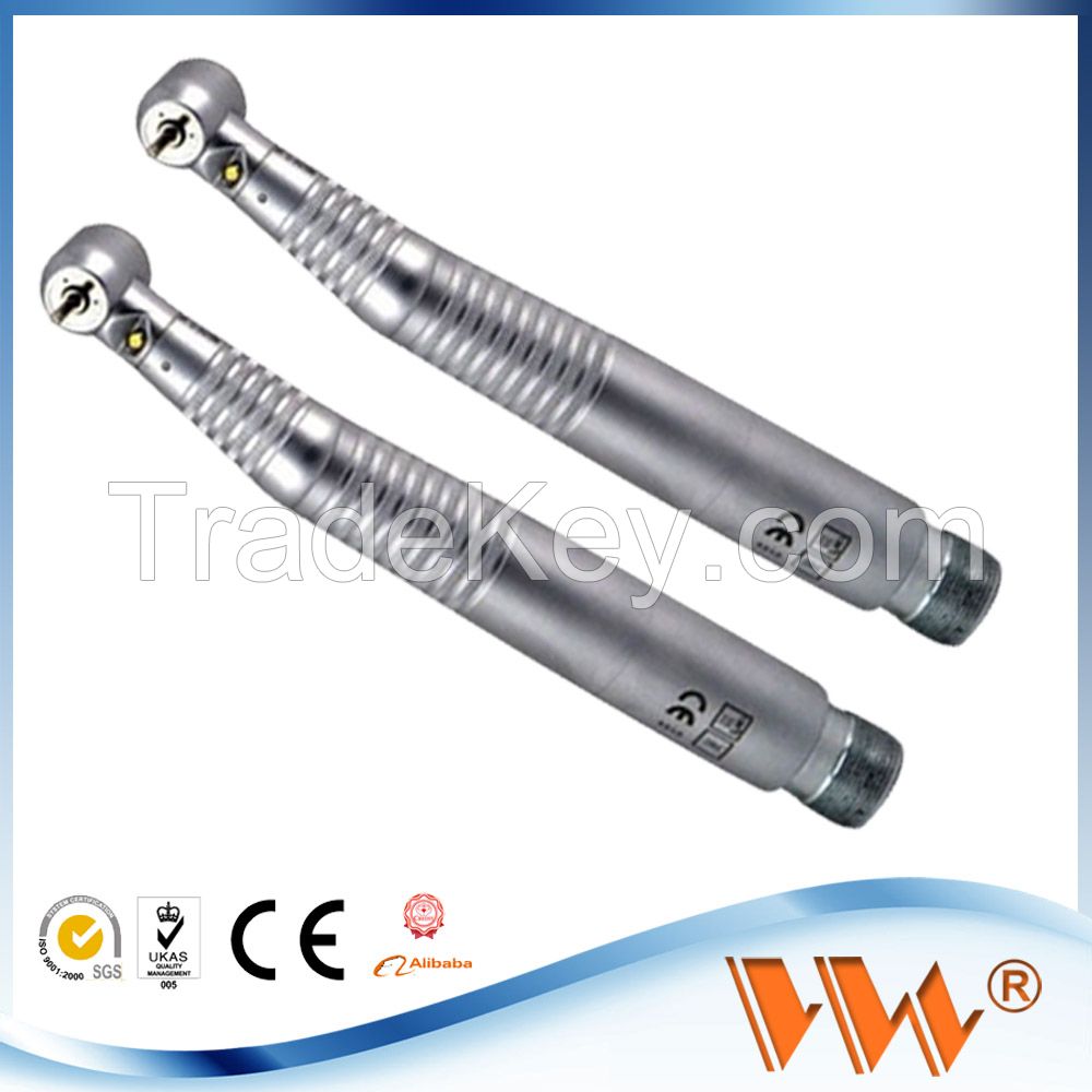 Ceramic bearing portable led high speed dental handpiece