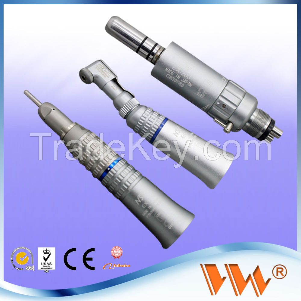 Wholease External Water Spray Dental Handpiece Micro Motor with dental contra angle handpiece