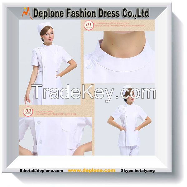 Medical White Nurse Long Sleeve Working Uniform&Workwear