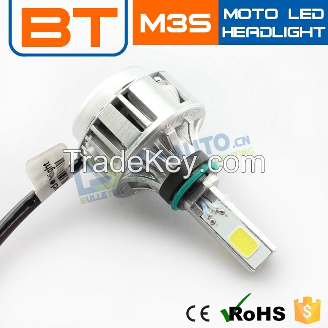 LED Motorcycle Headlight Conversion Kits 30w 2500lm Hi/Lo Beams LED Motor Lights