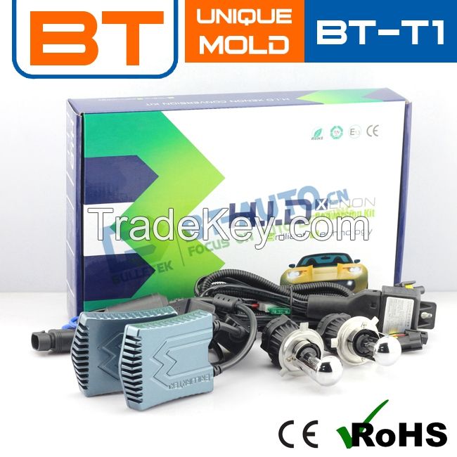 China Manufacturer HID Car Headlight Xenon Conversion Kits HID Ballast H4 H7 H11 H13 9004 9005 Lamp Lights
