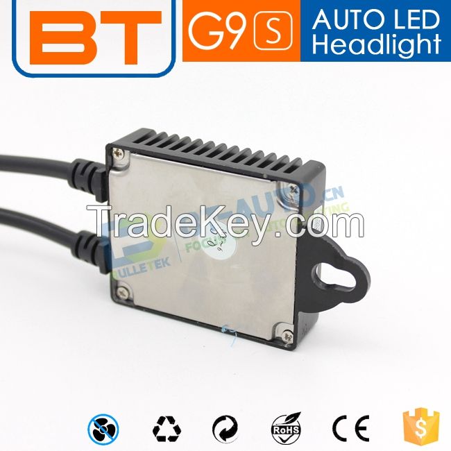 China Supplier OEM Fanless Car LED Headlight h4 h7 h8 h9 LED Headlight Bulb