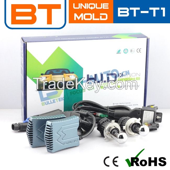 China Manufacturer HID Car Headlight Xenon Conversion Kits HID Ballast H4 H7 H11 H13 9004 9005 Lamp Lights