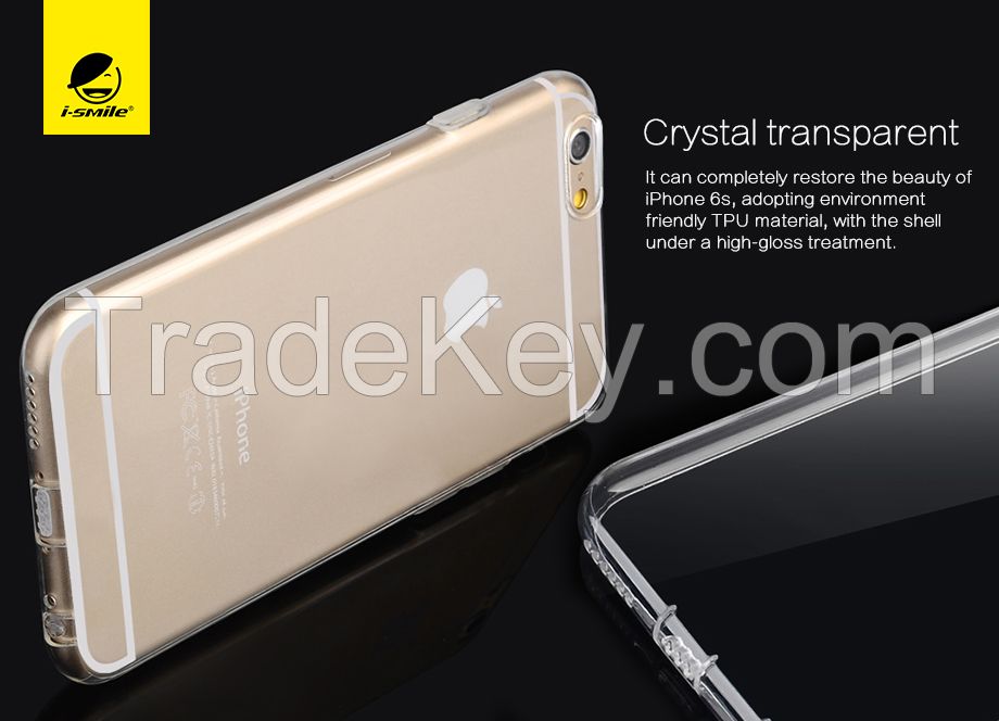 I-Smile crystal clear TPU Case for iPhone 6/6S/6S Plus