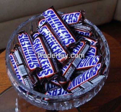 Snickers, Twix, Bounty, Kitkat, Mars and other chocolate bars