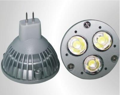 RoHS, CE Approved 3*1W MR16 LED Light