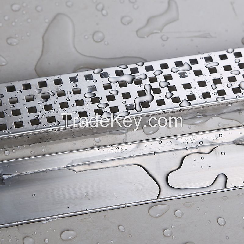 60cm Linear Shower Drain Stainless Steel Long Floor Drain