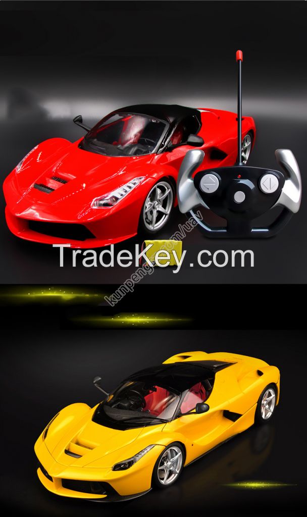 1/14 Remote Control Car RC Car Full Funtion Yellow and Red color best gift for Kids KP046
