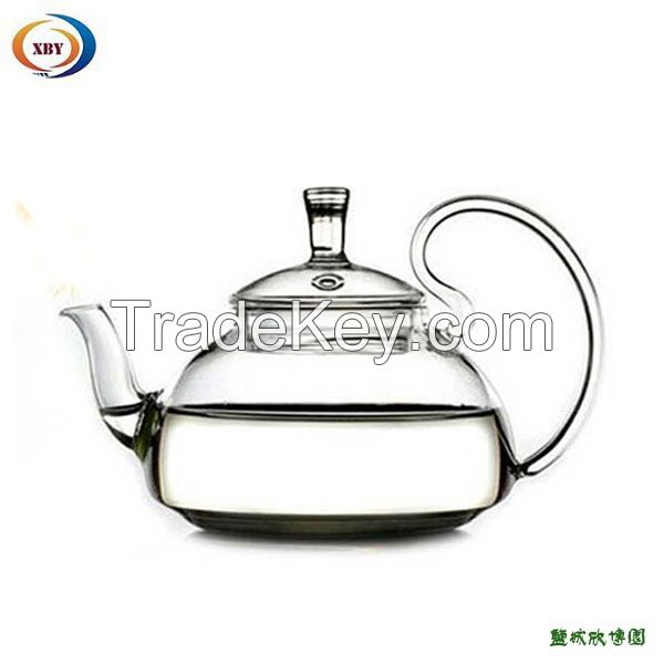 350ml Heat resistant Glass Flower Teapots 