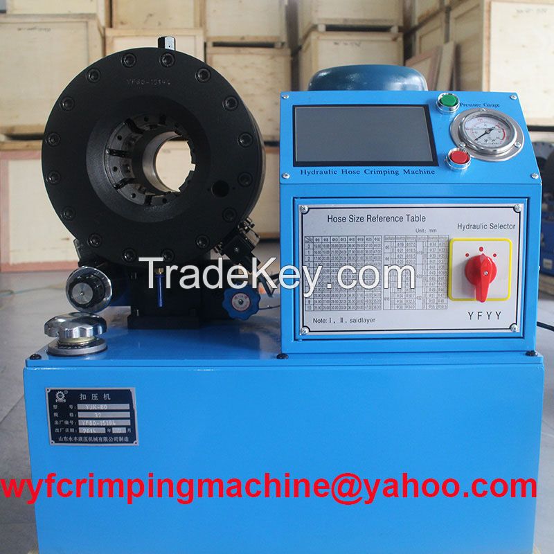 YJK-80 Numerically-Controlled Hydraulic Hose Crimping Machine