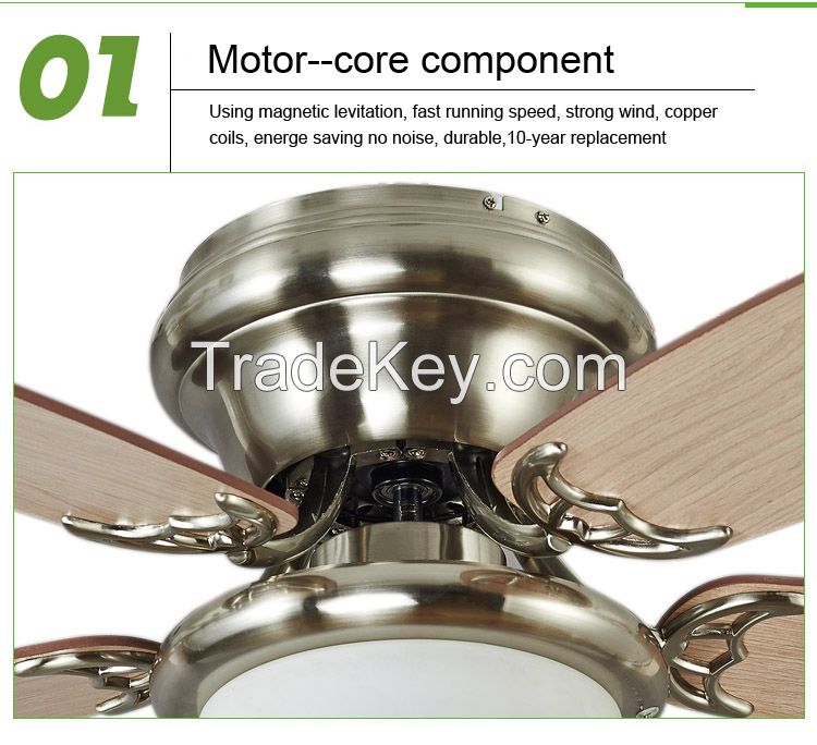 2015 New Ceiling fan lights Ceiling light Continental minimalist moder