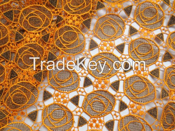 Wholesale high quality guipure lace fabric