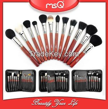 MSQ 29pcs natural hair makeup brush sets