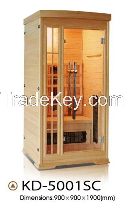 1 people ceramic far infrared sauna