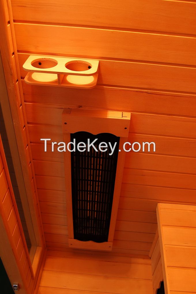 1 people ceramic far infrared sauna