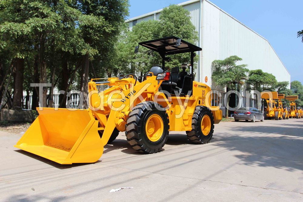 WY916 small wheel loader 1.6ton with open cab 