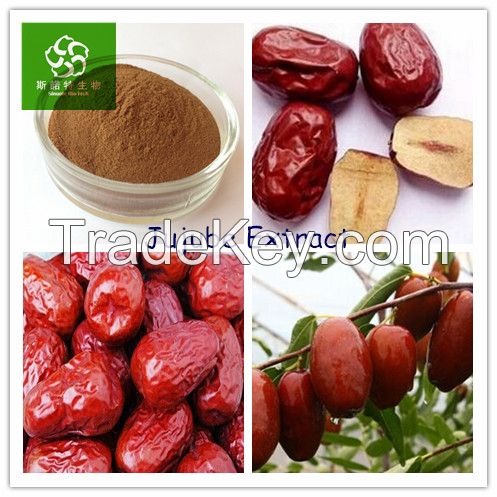 100% Natural Jujube Extract Factory supply Ziziphus Jujuba Extract FRUCTUS JUJUBAE DATE 