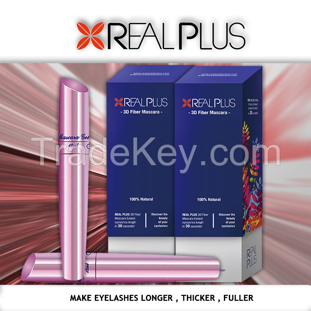 Tradekey market cheaper Real Plus 3D lashes feiber mascara